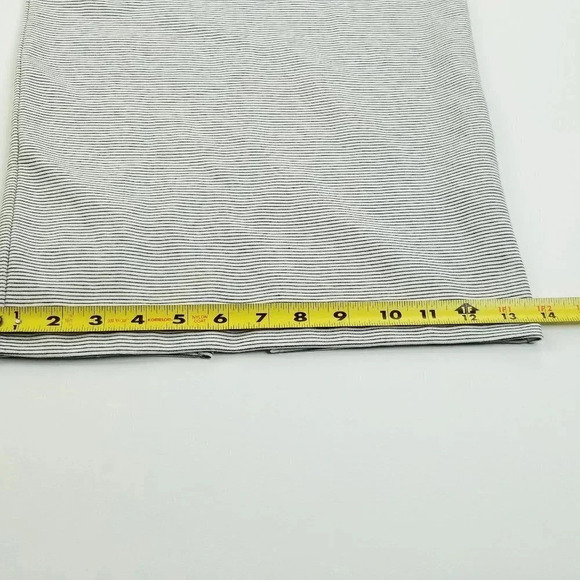 Zara Trafaluc Size Small Black White Stripe Pull On Knee High Women's Tank Dress - Picture 4 of 8